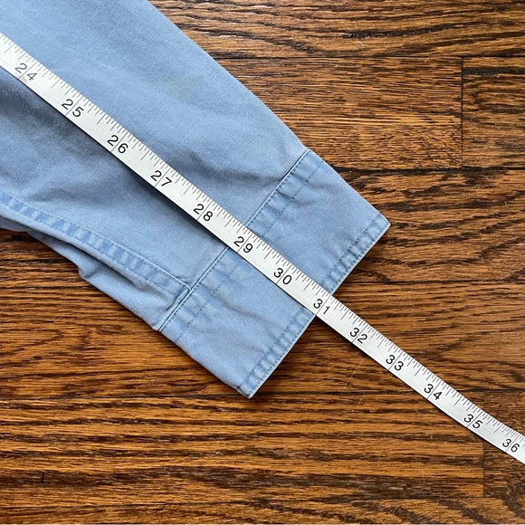 L.L. Bean Sunwashed Canvas Shirt in Blue, Traditional Fit - Picture 6 of 6